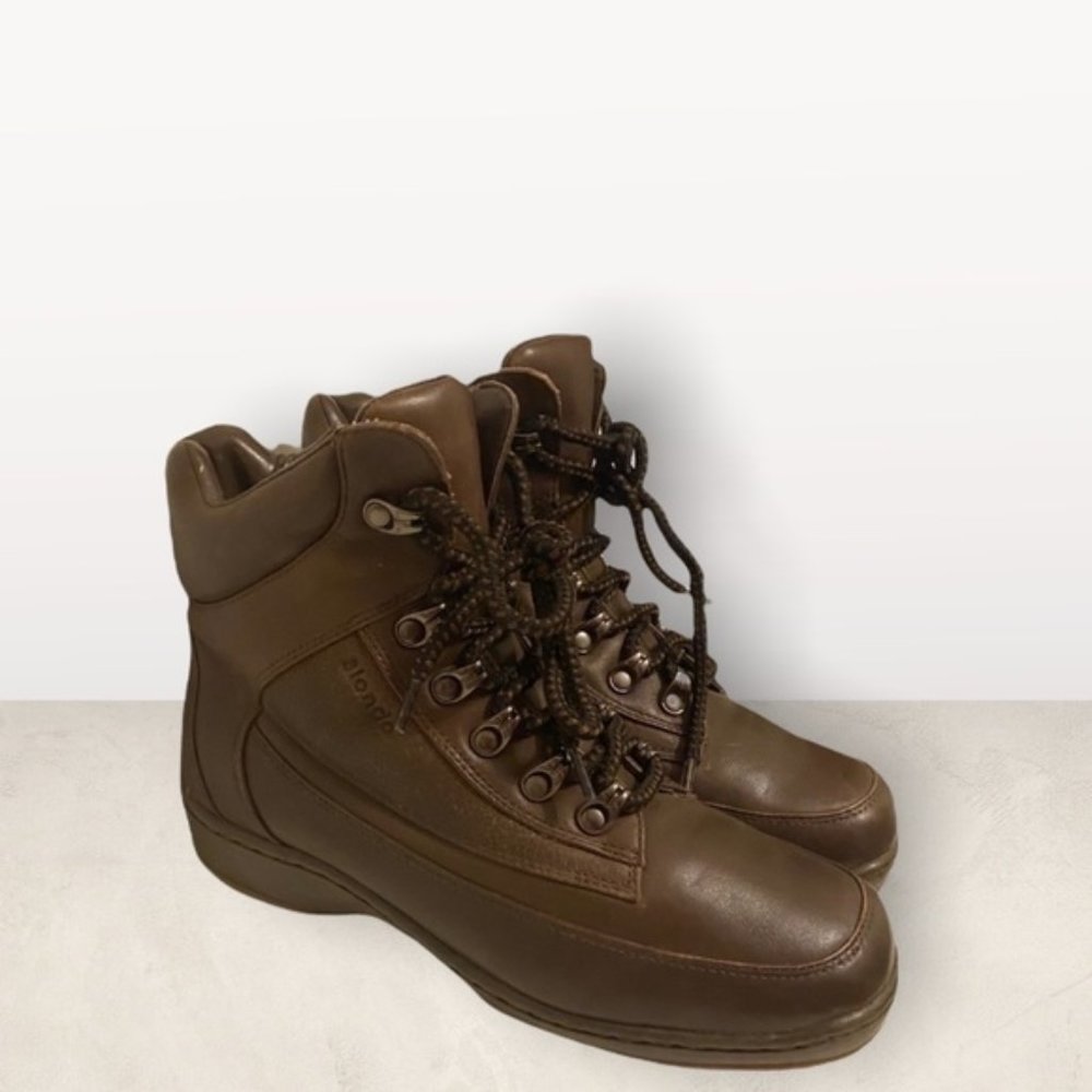 Blondo Cadix Brown 100% leather Waterproof Boots Size 7